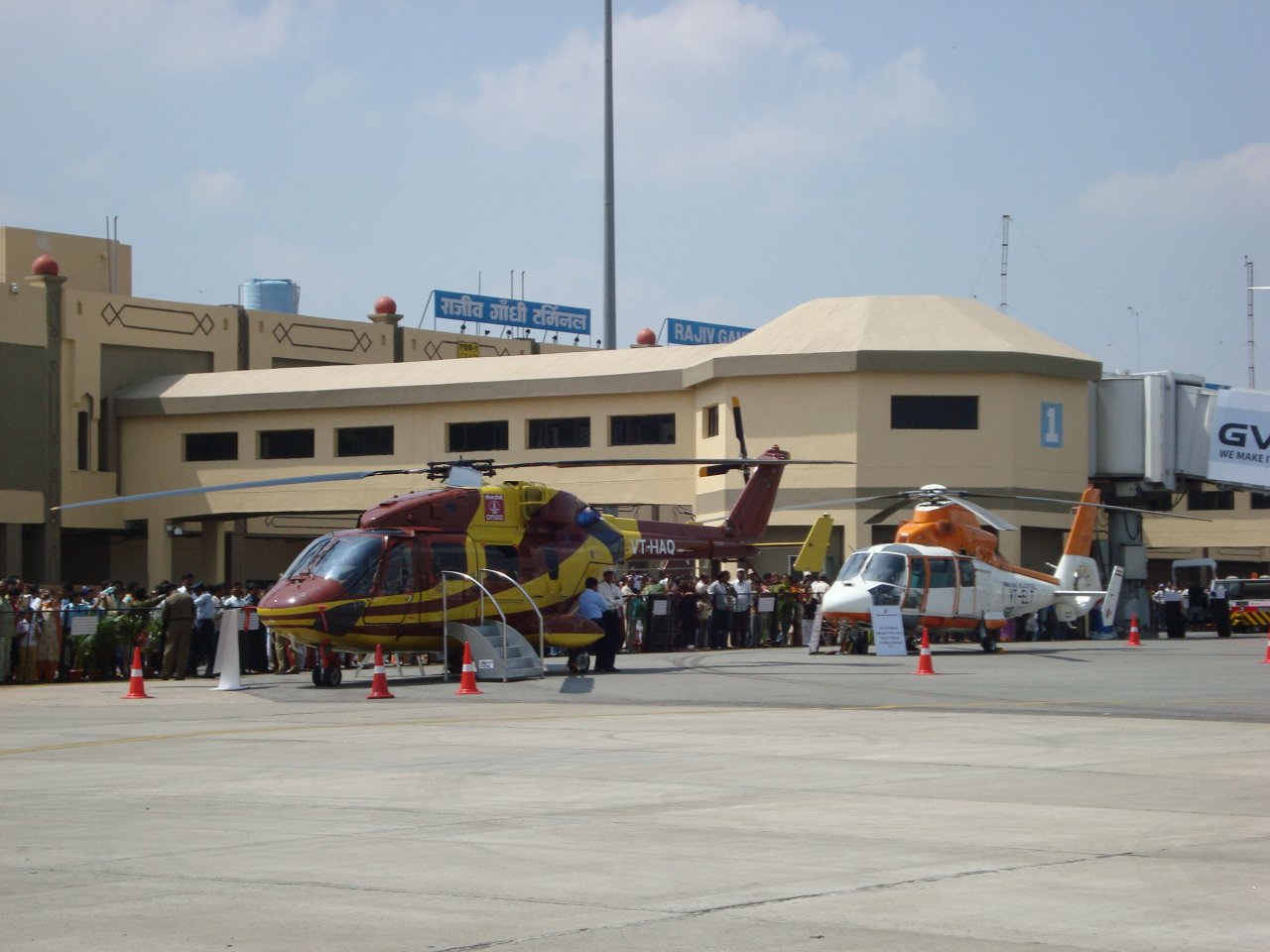 Indian Aviation Show Hyderabad - Helicopters